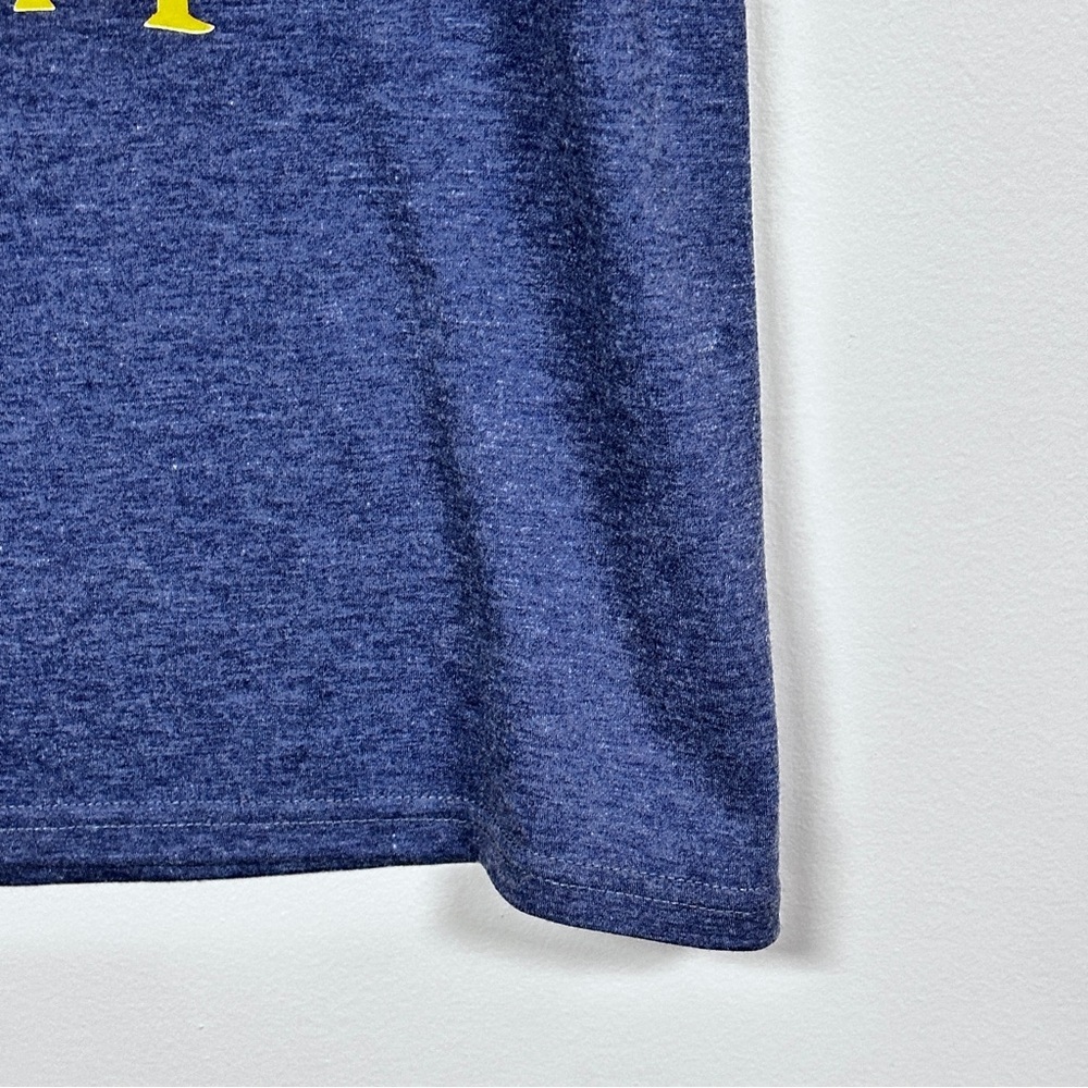 'Mom Manager of Mischief' short sleeve tee, Blue and Yellow, Large, EUC! - Picture 3 of 5
